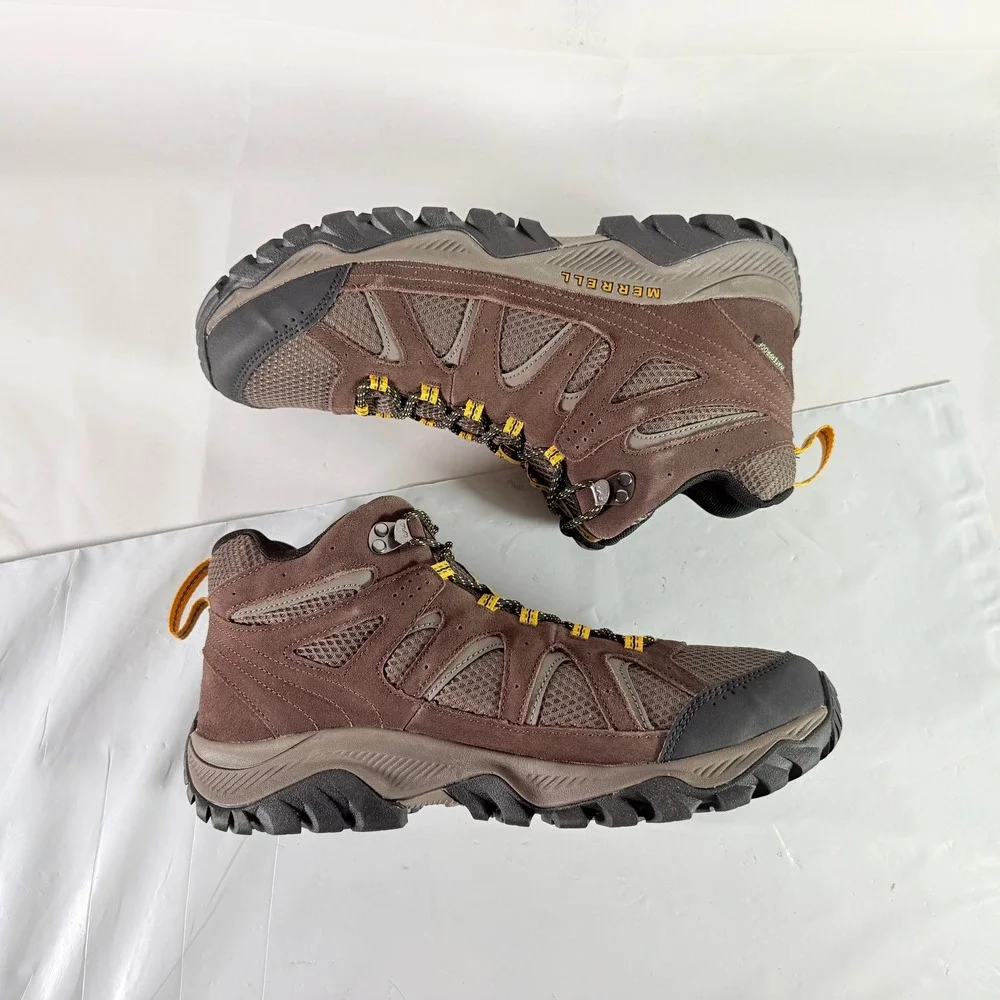Merrell Oakcreek Mid Waterproof Men 12 Brown Espresso